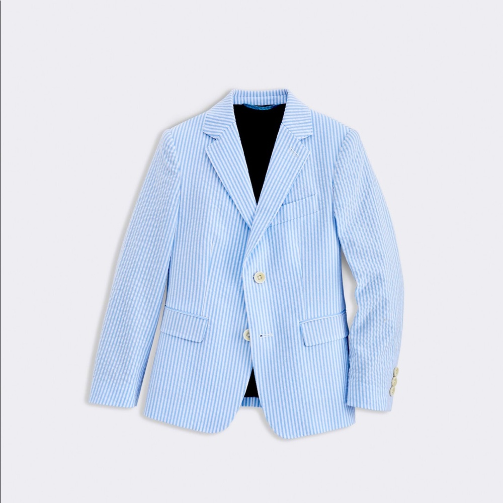 Boys Seersucker Blazer